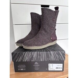 PO-ZU Star Wars REY The Force Awakens Boots Piper Size 9 EU 40 NEW POZU Rare HTF